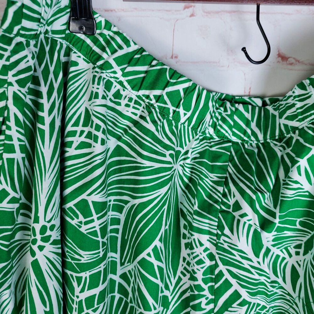 TABITHA BROWN x TARGET Tropical Floral Print Maxi Skirt Size 1X Green White NEW - Picture 6 of 13